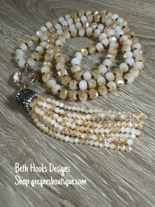BHD Longline Beaded Necklace