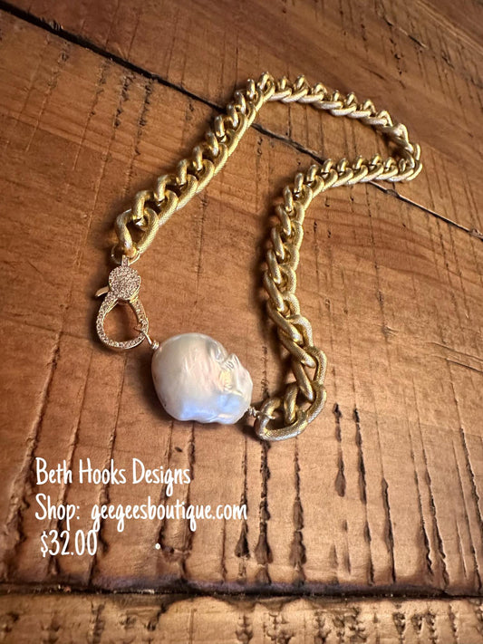 BHD Smashed Stone Necklace