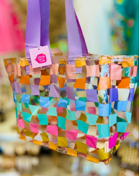 Carnival Checkers All Day Tote