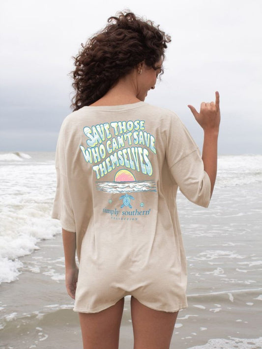 Simply Southern Save The Turtles TShirt