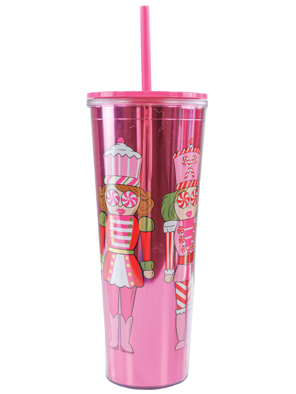 Simply Southern Metallic Nutcracker Tumbler