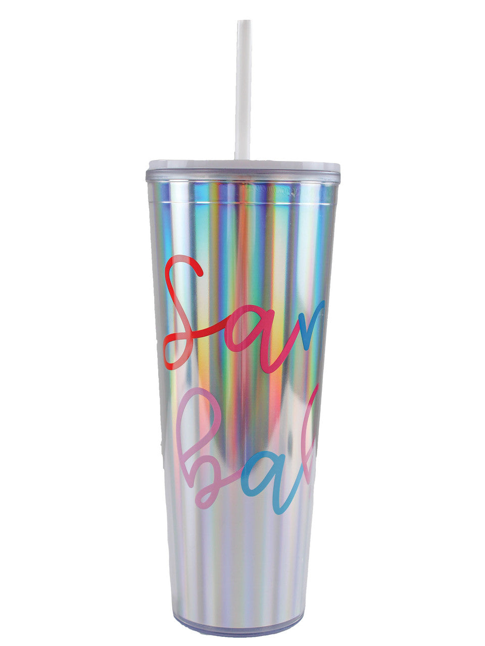 Simply Southern Metallic Santa Baby Tumbler