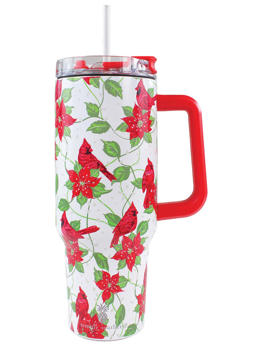 Simply Southern Cardinal Festive Tumbler