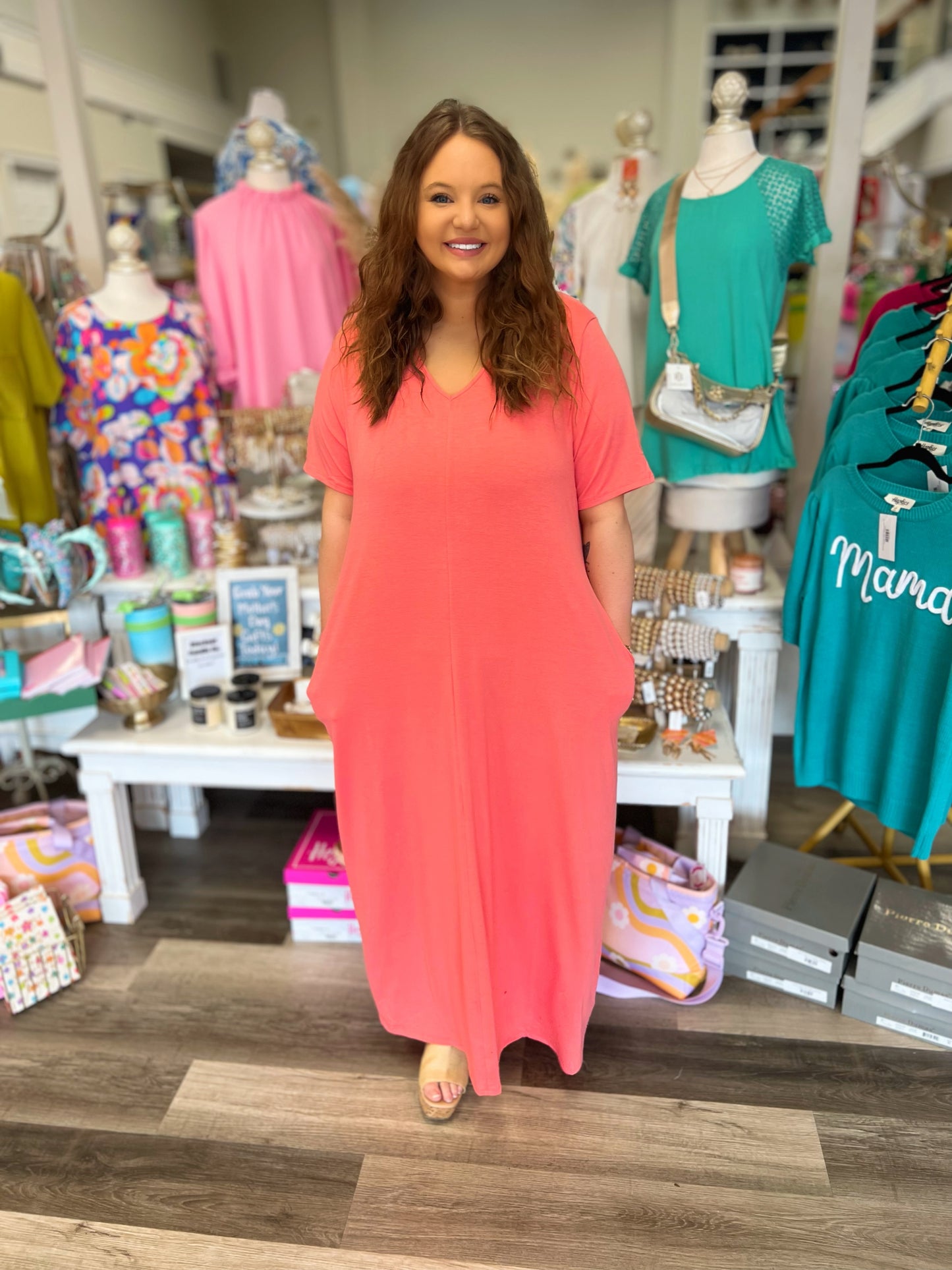 Curvy Cassie Maxi Dress