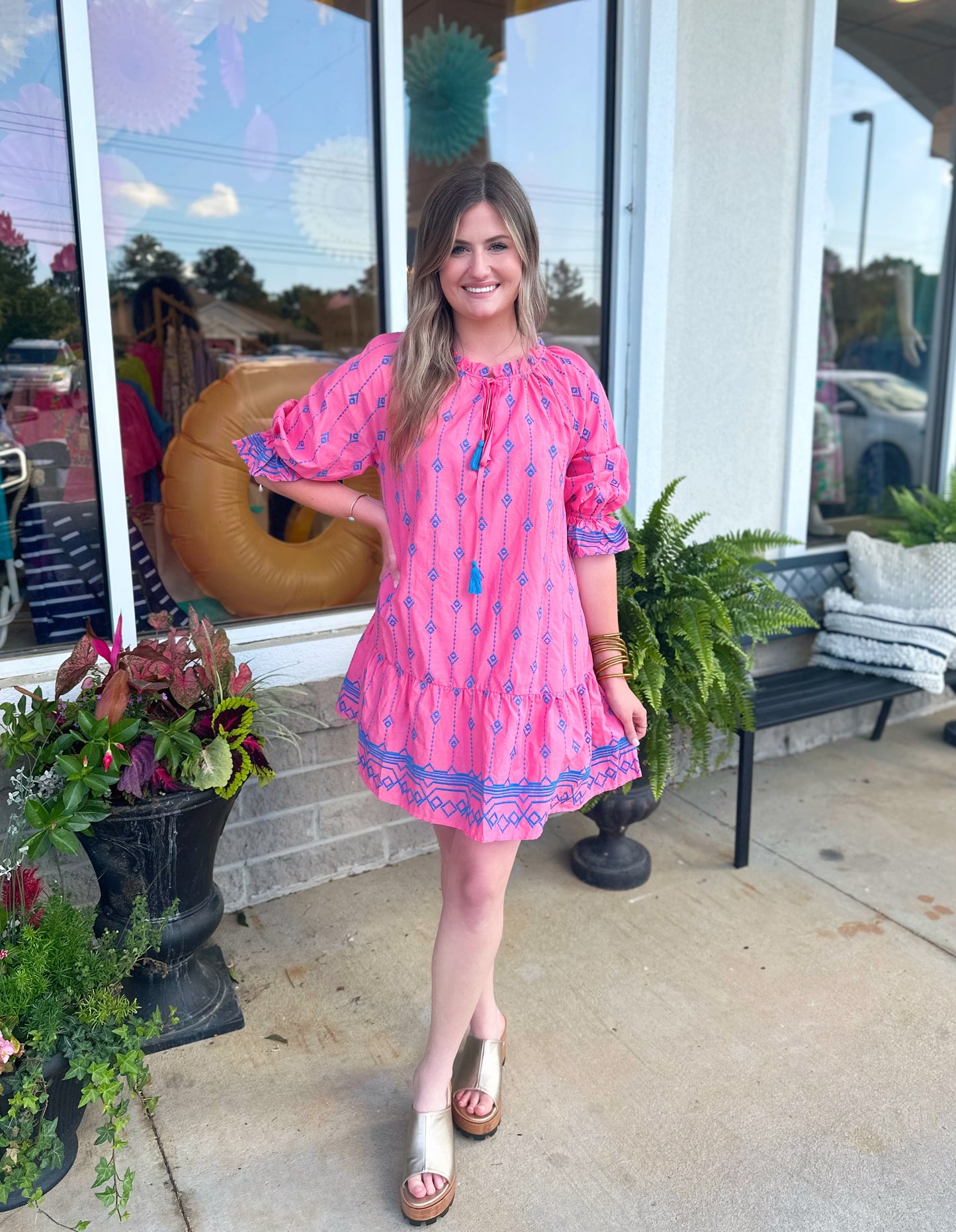 Skylar Embroidered Dress