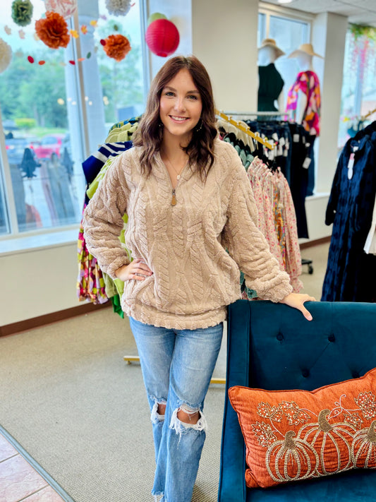 Simply Southern Kate Sherpa Pullover