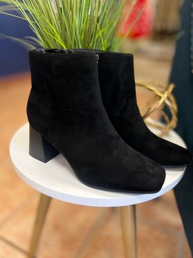 Felicia Suede Ankle High Boots