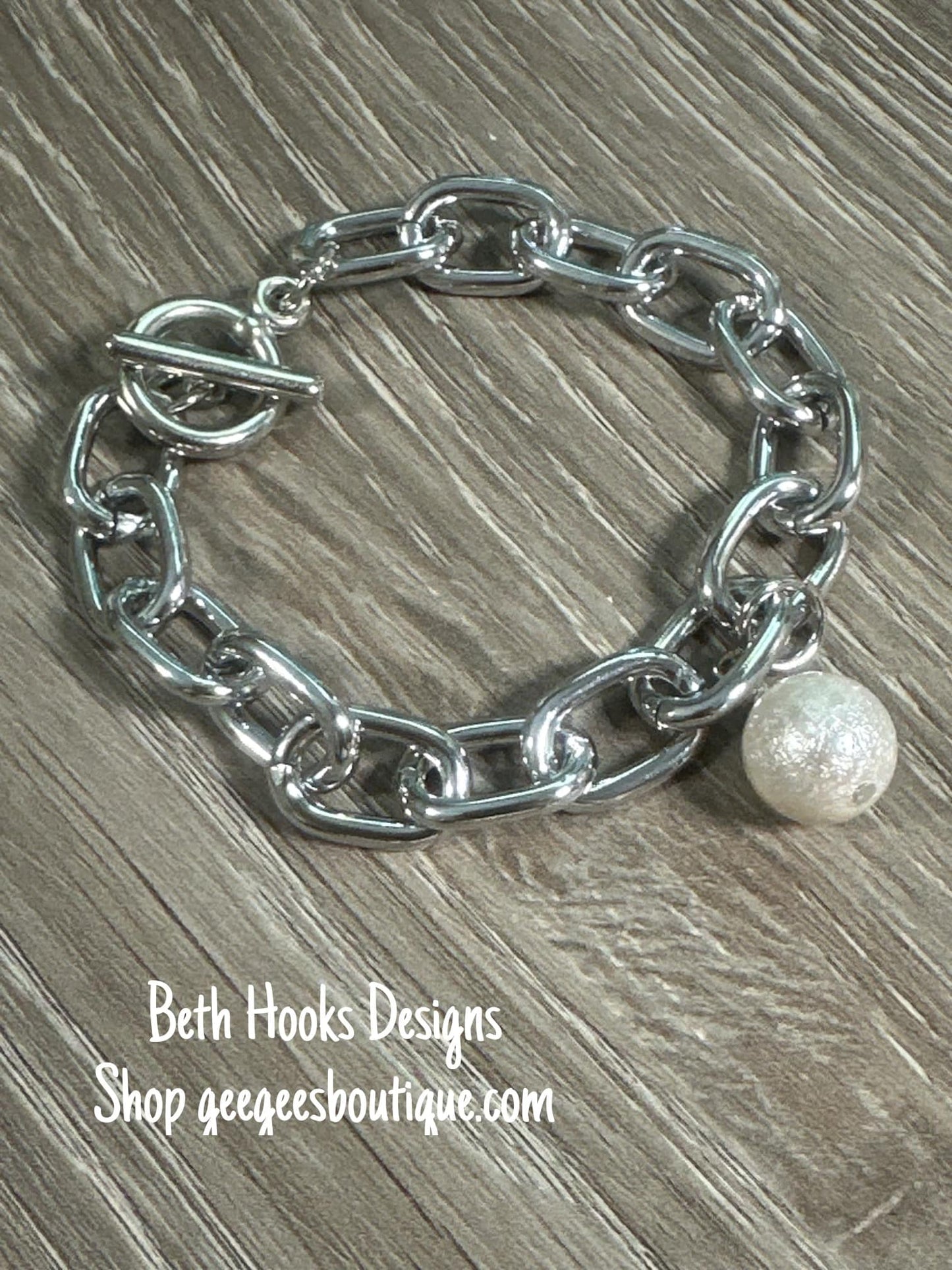 BHD Link Pearl Bracelet