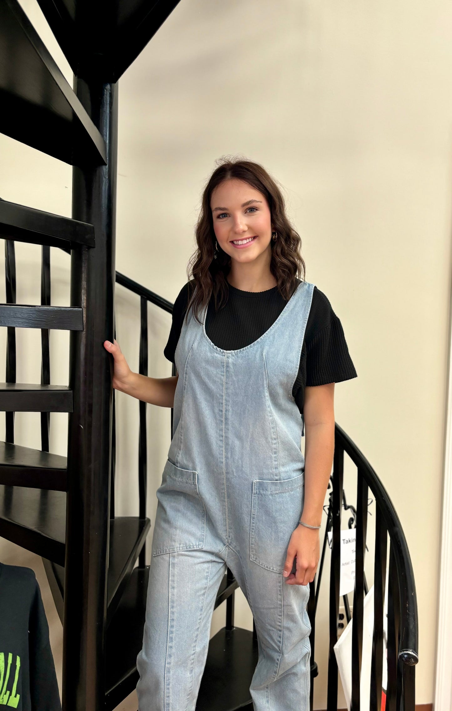 Country Chic Flat Pocket Overalls