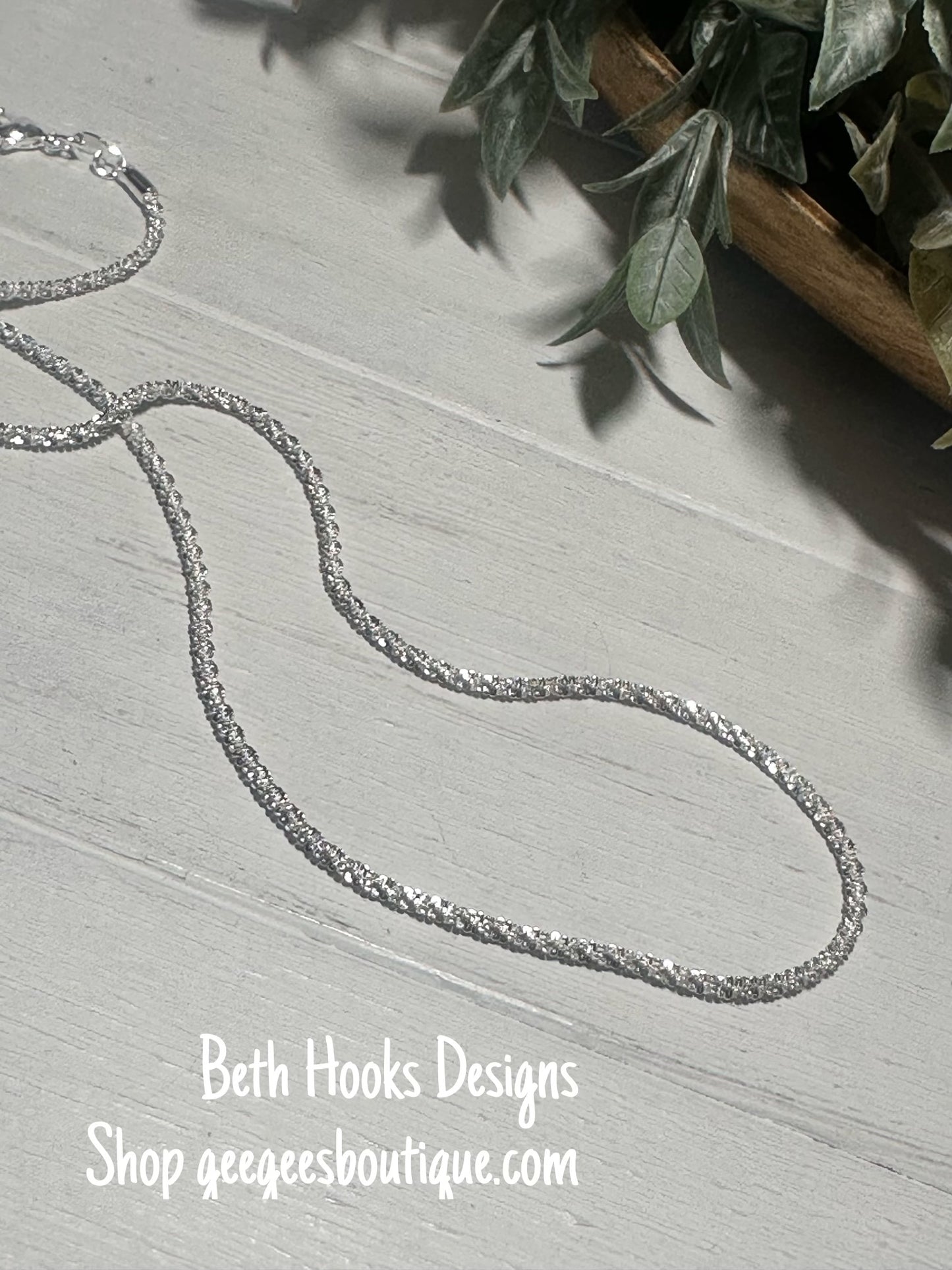 BHD Silver Chain Necklace