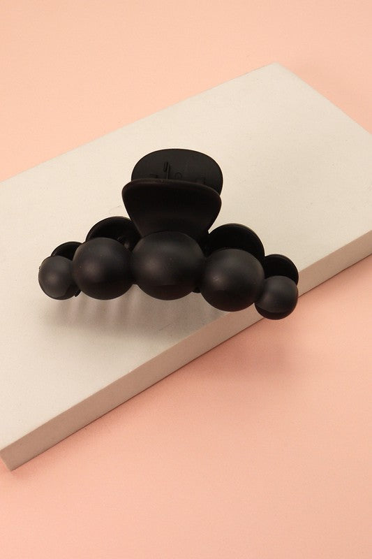Matte Jumbo Bubbly Hair Claw Clips