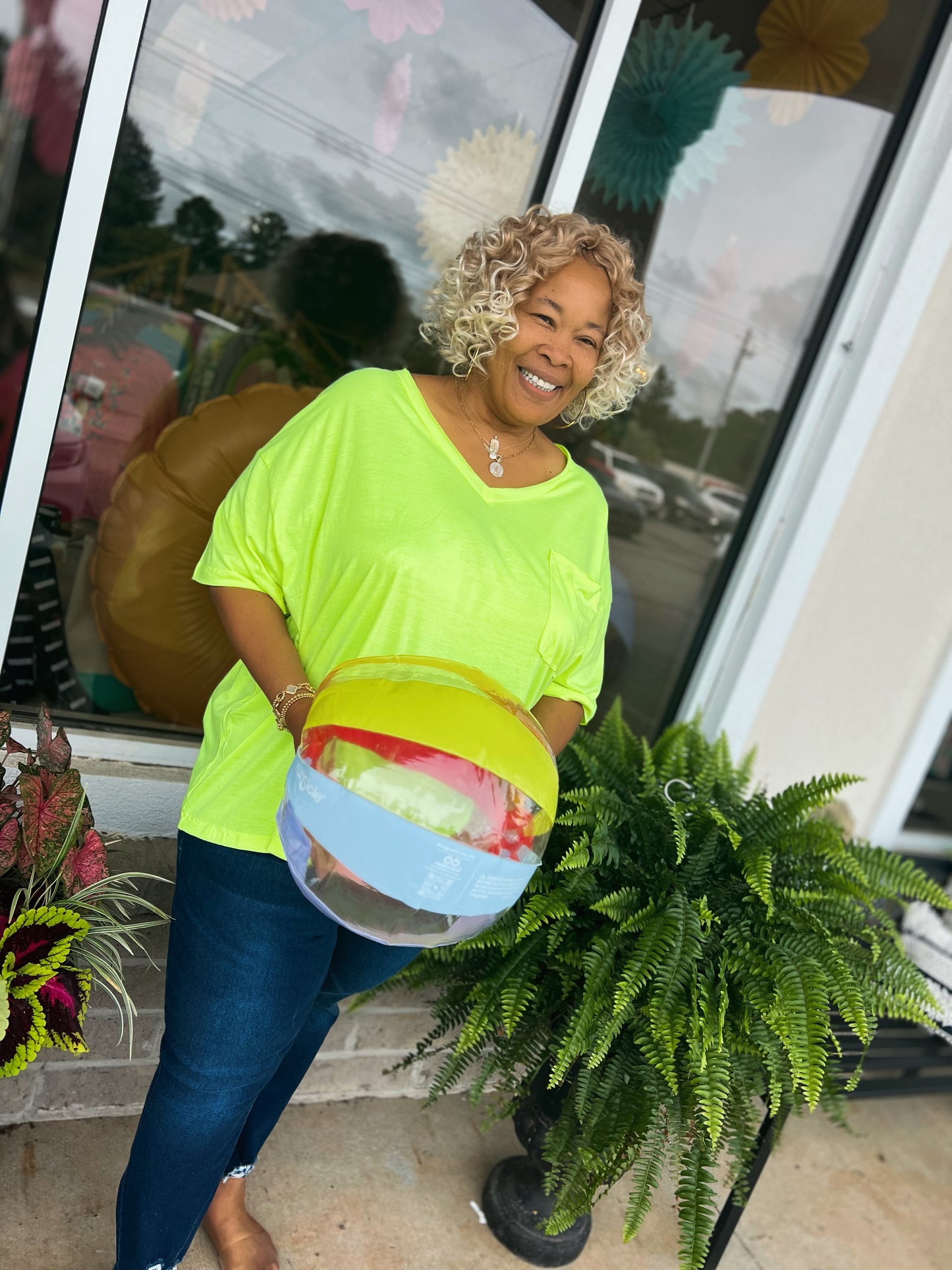 Curvy Everyday VNeck Tops