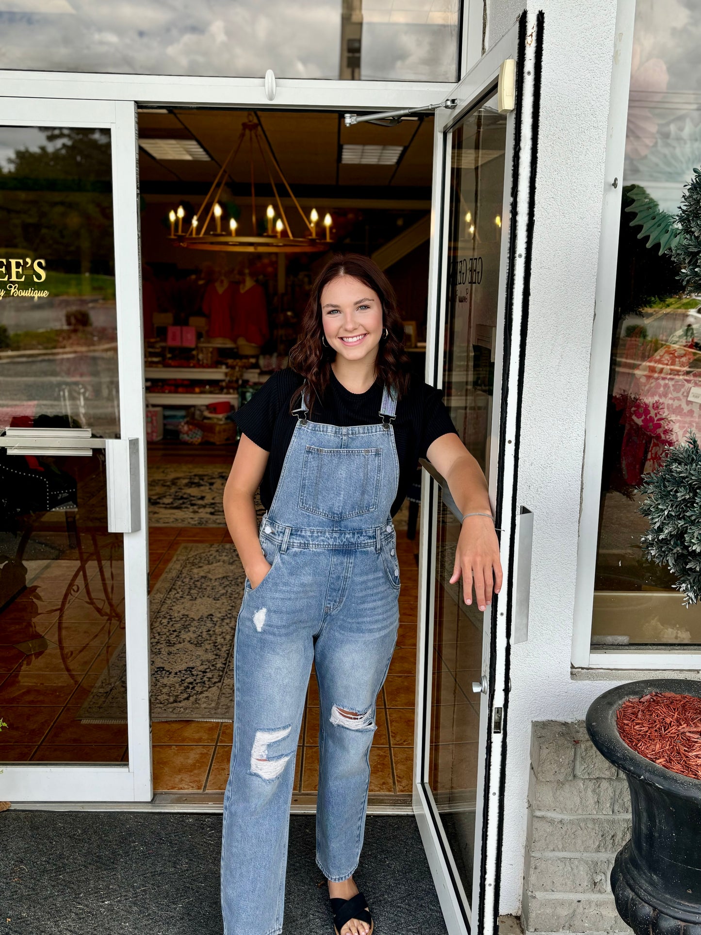 Dancing In Denim Overalls