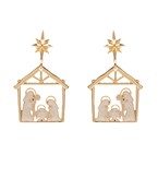 Nativity Scene Earrings