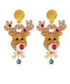 Rudolph Christmas Earrings