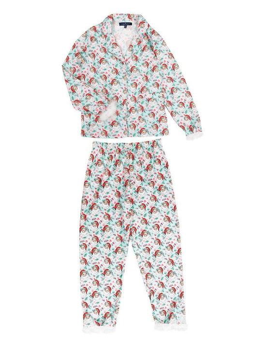 Simply Southern Santa Pajamas with Feather Details