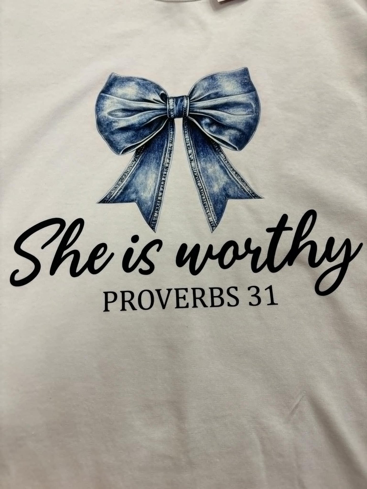 She is Worthy Long Sleeve Top