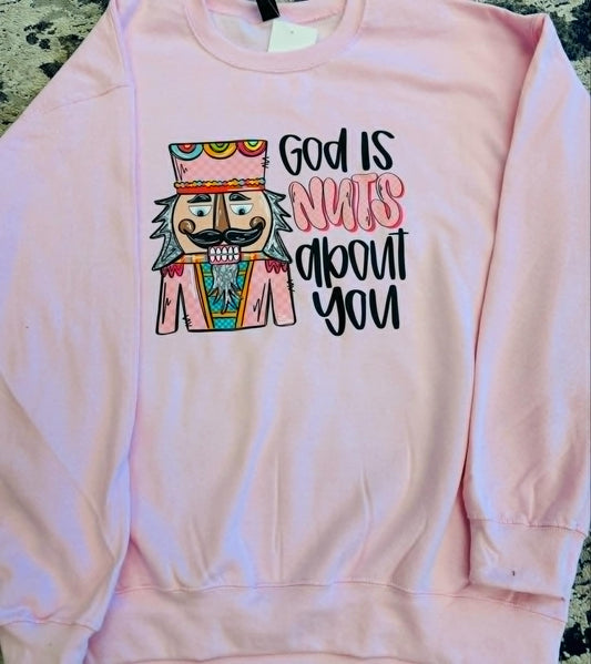 God is Nuts About You Sweatshirt