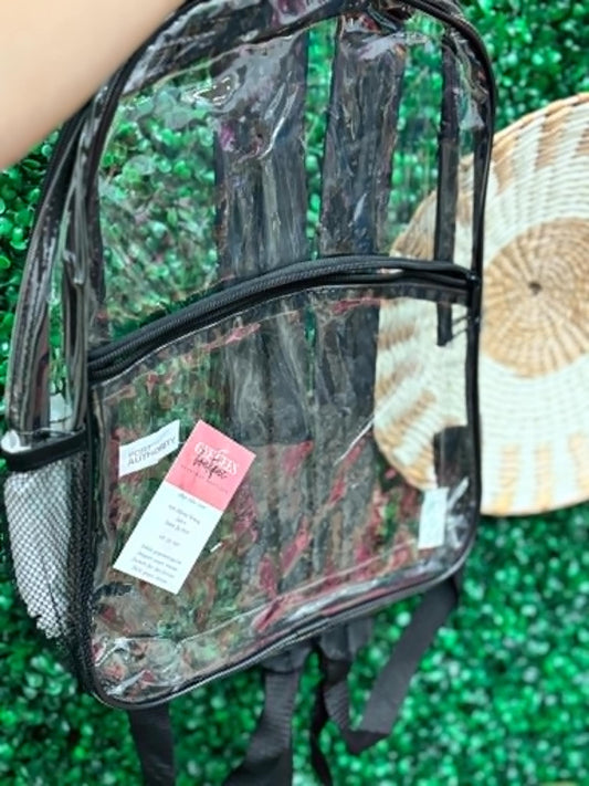 Clear Tote Backpacks