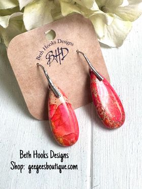 BHD Ruby Earrings