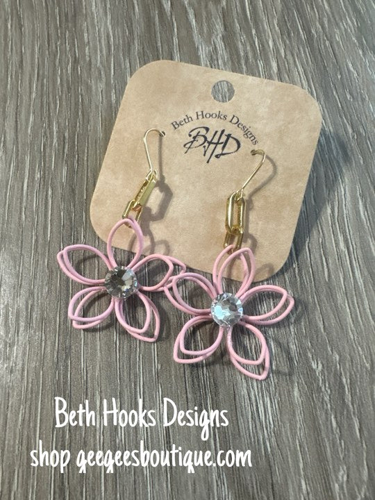 Spring Time Floral Earrings